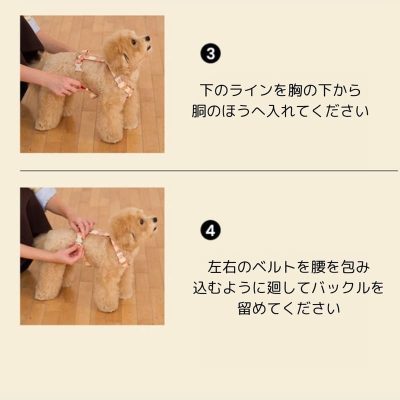 likalika coddly toy H型ハーネス | shubeans_petstyle