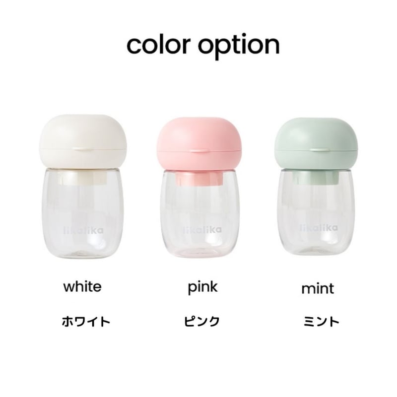 likalika携帯ワンタッチウォーターボトル | shubeans_petstyle STORE