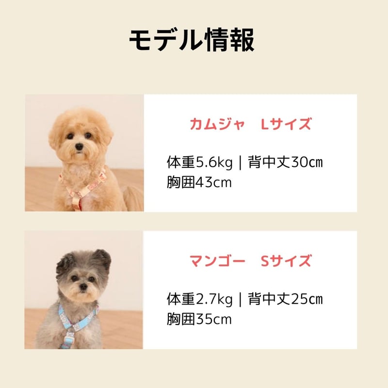 likalika coddly toy H型ハーネス | shubeans_petstyle