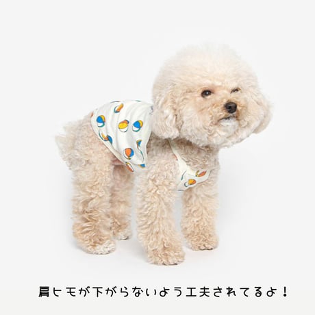 TUSTUS オリジナル ビーチボールプリント キャミソール