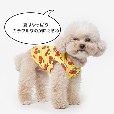 TUSTUSクーリングタンク チェリー柄
