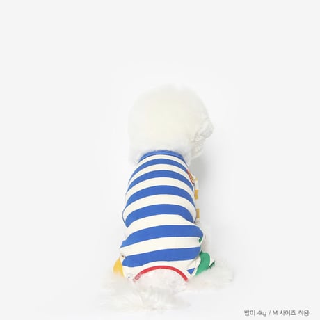 tustus オリジナル カラーブロック オールインワン