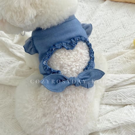 DENIM COOLING CROP TOP