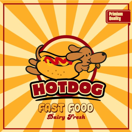 TUSTUS HOTDOG ロンパース