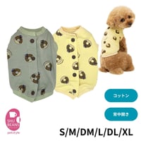 SHUBEANSオリジナル ドーナツプリント背中開きトップス