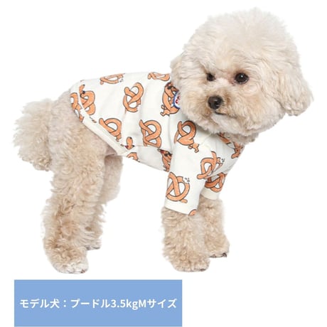 TUSTUS オリジナル Pretzel Dogs プリントTシャツ