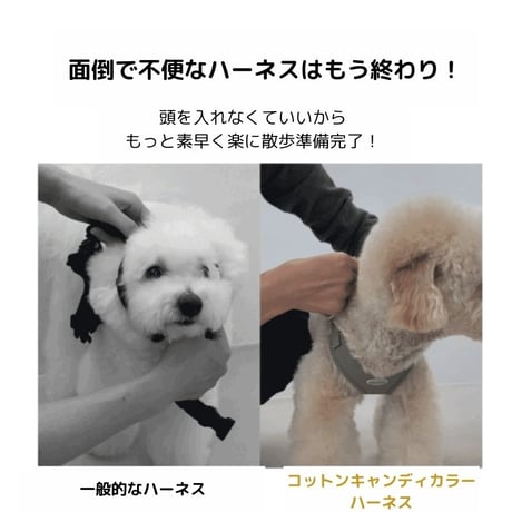 likalikaコットンキャンディカラーハーネス