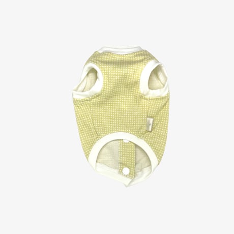 【新作5%OFF】SHUBEANSオリジナル　背中開きパステルギンガム トップス