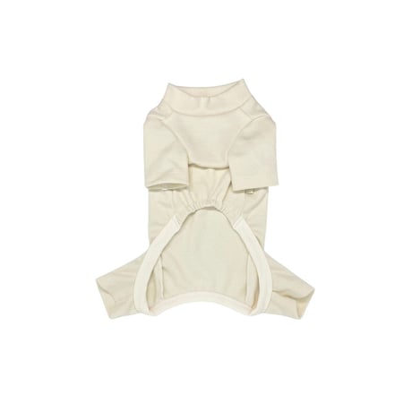 【10月5日発送プレオーダー】オーガニックCOTTON もこもこハートロンパース　SHUBEANSオリジナル