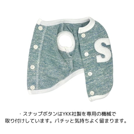 SHUBEANSオリジナル メランジ天竺背中開きトップス