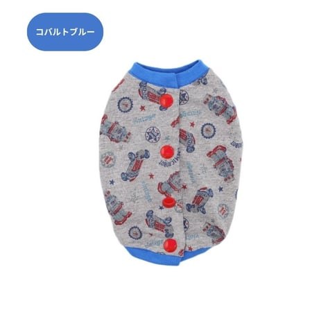 【新作5%OFF】SHUBEANSオリジナル バックオープントップス ロボットプリント