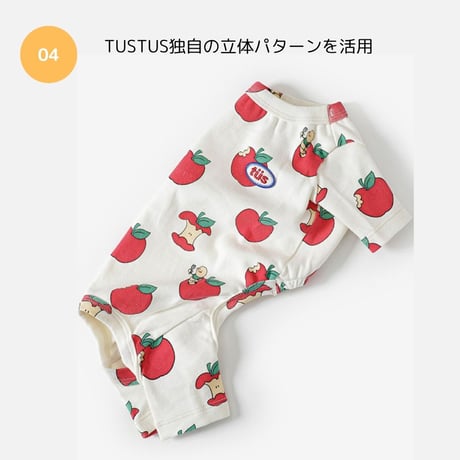 TUSTUS オリジナル  IT’S MY HOME！ロンパース