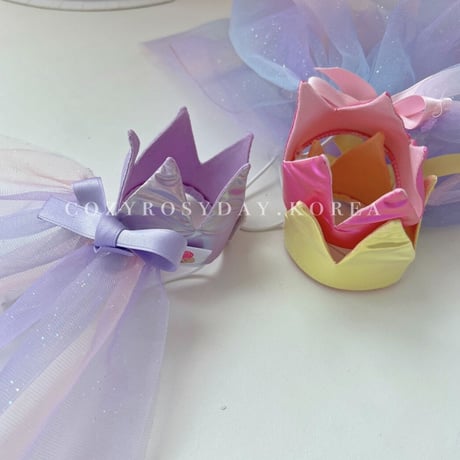 Amethyst Pet Coutureリボン付き帽子（紫） Amethyst Pet Coutureリボン付き帽子（紫） Amethyst Pet