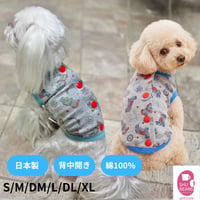 【新作5%OFF】SHUBEANSオリジナル バックオープントップス ロボットプリント