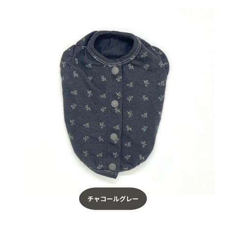SHUBEANSオリジナル 小花柄バックオープントップス