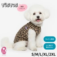 TUSTUSオリジナル レオパード柄タンクトップ
