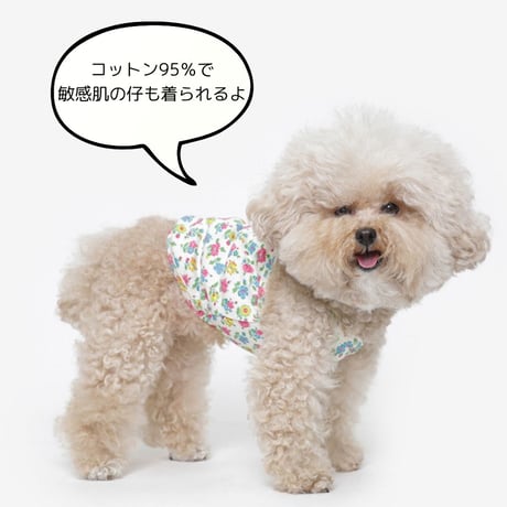 TUSTUS小花柄キャミソール
