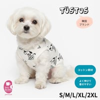 TUSTUSオリジナル ダルメシアン柄タンクトップ