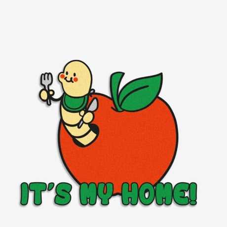 TUSTUS オリジナル  IT’S MY HOME！ロンパース