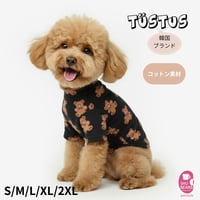 TUSTUS クッキーベアーTシャツ