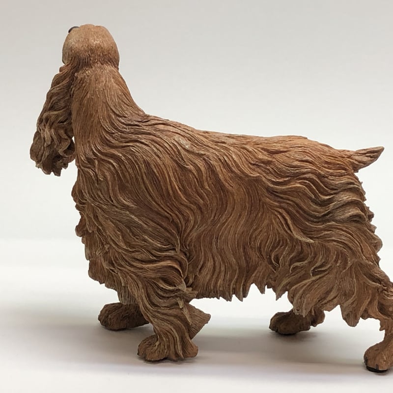 イングリッシュコッカーースパニエルのフィギュア | chirol-dogoods STORE