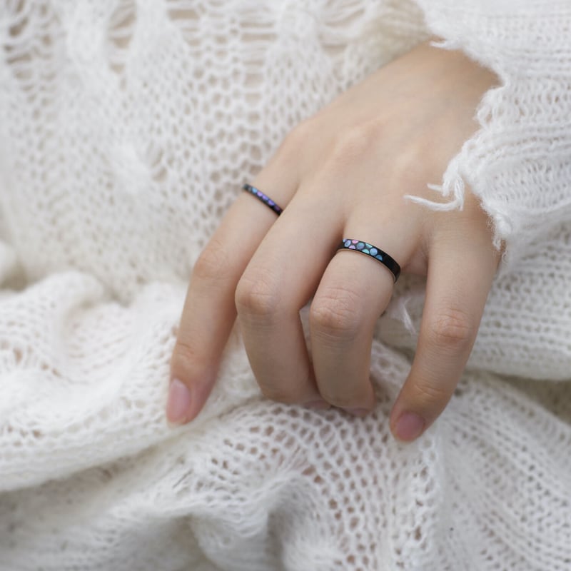 螺鈿Ring/3mm〔12000612〕 | sae nakai