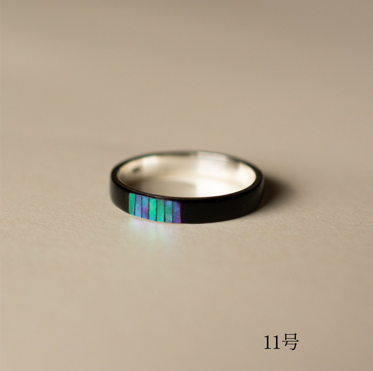 螺鈿Ring/3mm〔12000412〕 | sae nakai 螺鈿Ring/3mm〔12000412〕 | sae nakai