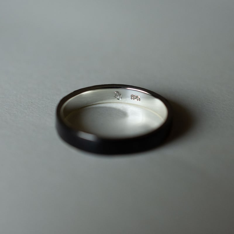 螺鈿Ring/3mm〔12000612〕 | sae nakai