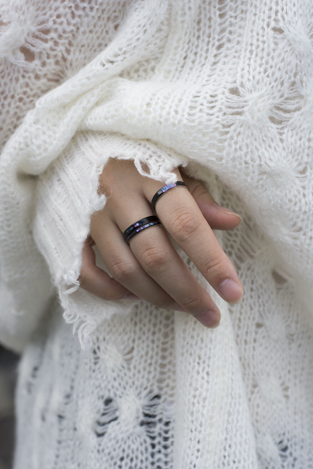 螺鈿Ring/3mm〔12000412〕 | sae nakai