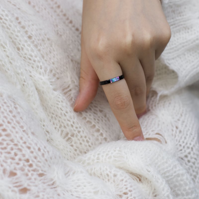 螺鈿Ring/3mm〔12000412〕 | sae nakai 螺鈿Ring/3mm〔12000412〕 | sae nakai