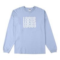 Overlap Logo L/S T-Shirt（Blue）