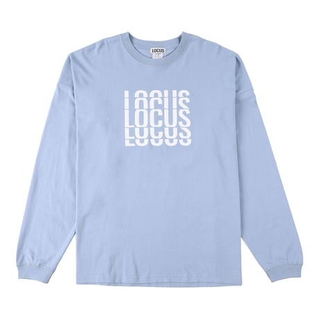 Overlap Logo L/S T-Shirt（Blue）