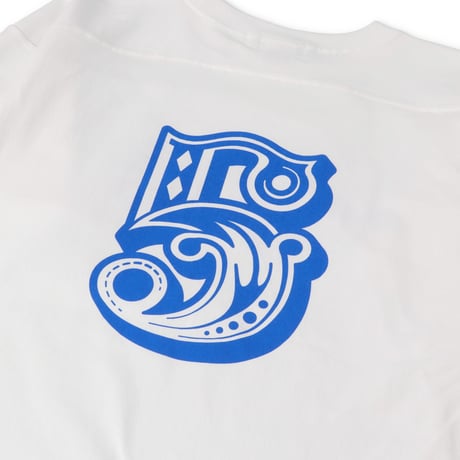 LOCUS 5th Logo Football T-shirt （White）