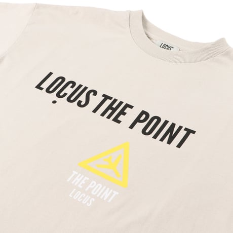 ＜LOCUS＞ THE POINT Tee(Greige)