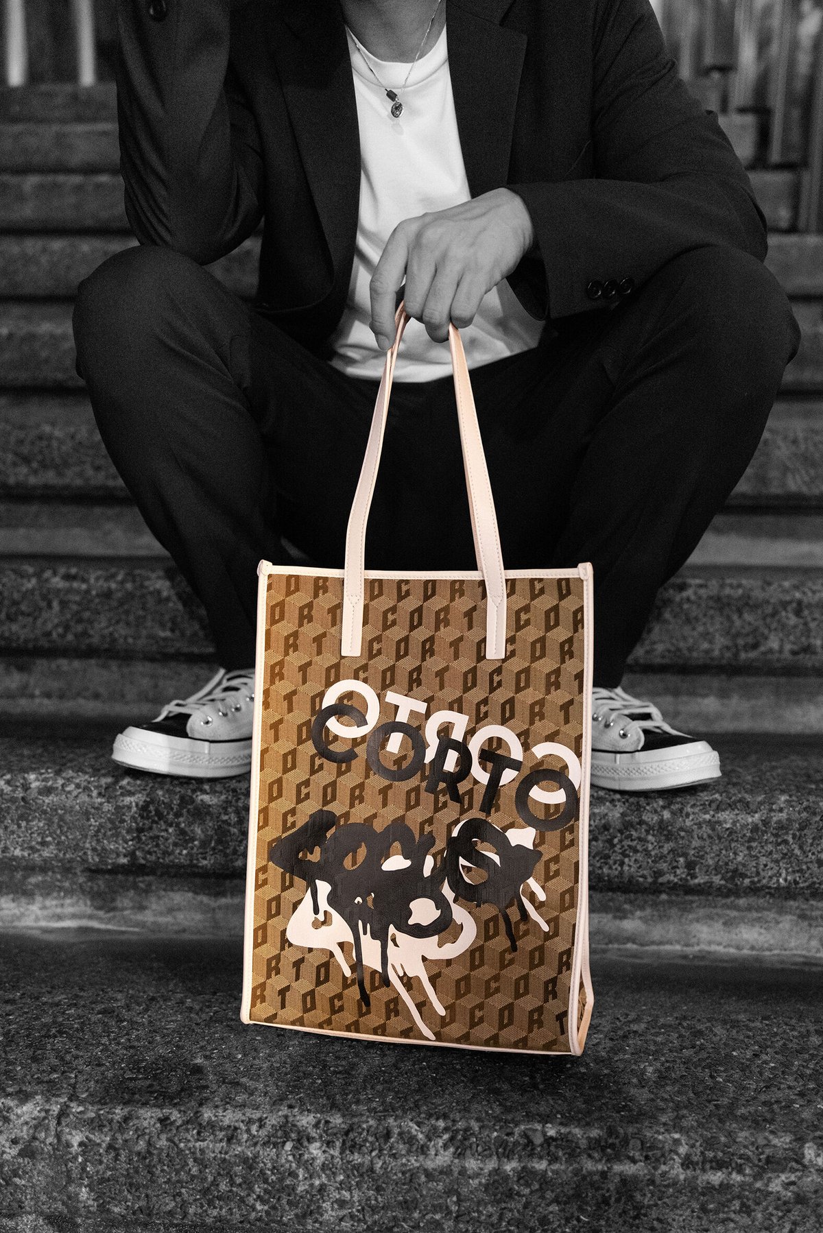 LOCUS40 × CORTO MOLTEDO Tote Bag | LOCUS