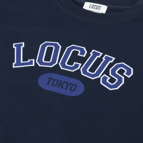 College Logo Pullover（Navy）