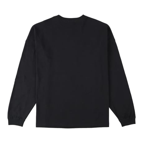 Overlap Logo L/S T-Shirt（Black）