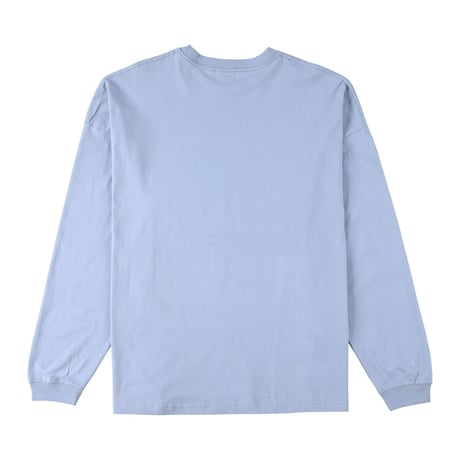 Overlap Logo L/S T-Shirt（Blue）