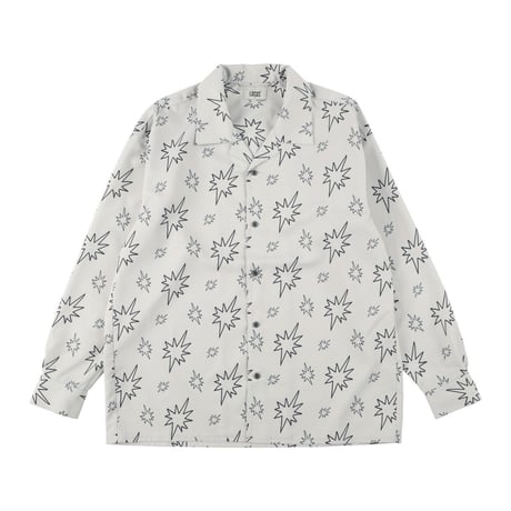 ＜LOCUS＞ LC,Flash Open Collar Shirt