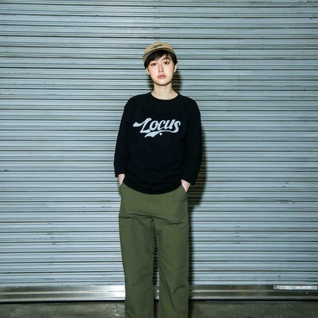 LOCUS 5th Logo Football T-shirt （Black）