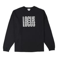 Overlap Logo L/S T-Shirt（Black）