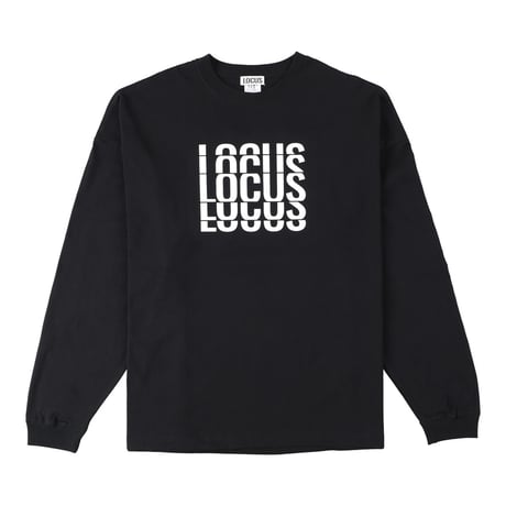 Overlap Logo L/S T-Shirt（Black）