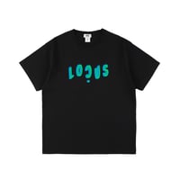 <LOCUS> Retro Future logo Tee （BLACK）