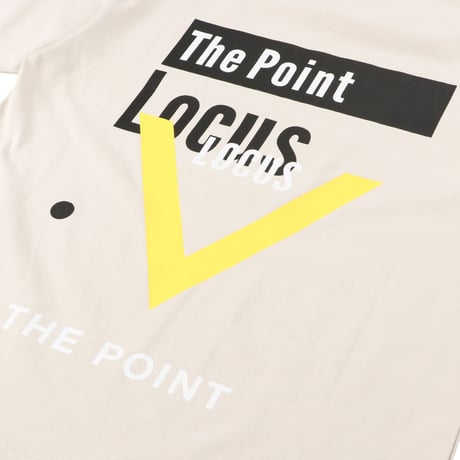 ＜LOCUS＞ THE POINT Tee(Greige)