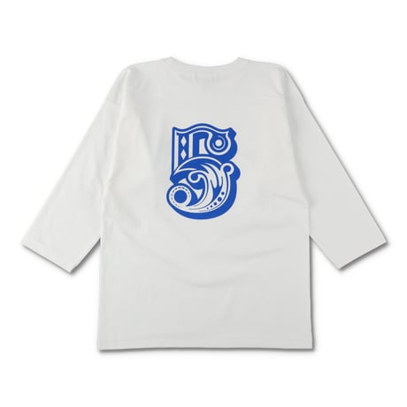 LOCUS 5th Logo Football T-shirt （White）