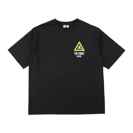 ＜LOCUS＞ THE POINT Signal Tee(Black)