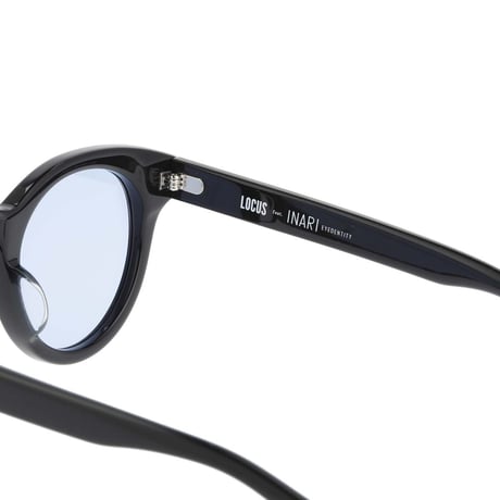 LOCUS feat. INARI EYEDENTITY EYEWEAR （Black × Blue）