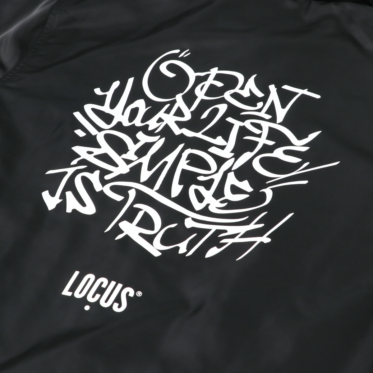 Locus40コーチジャケット LCS Eagle Coach Jacket（Black） | LOCUS