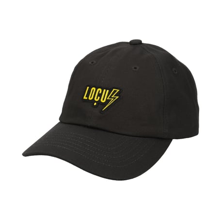 ＜LOCUS＞ Thunder pattern CAP（Vintage Black）