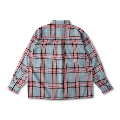 TRAD Shirt（Lirgt Pink×Grey）